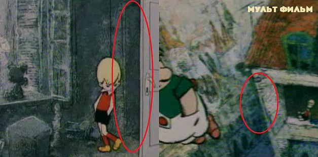 Кадр из советского мультфильма Карлсон