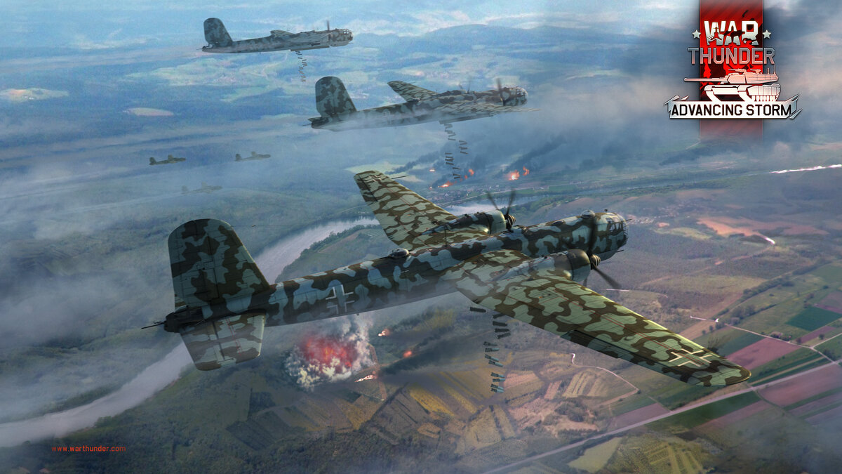 В игре есть все классы самолетов, от разведчиков, до летающих крепостей.