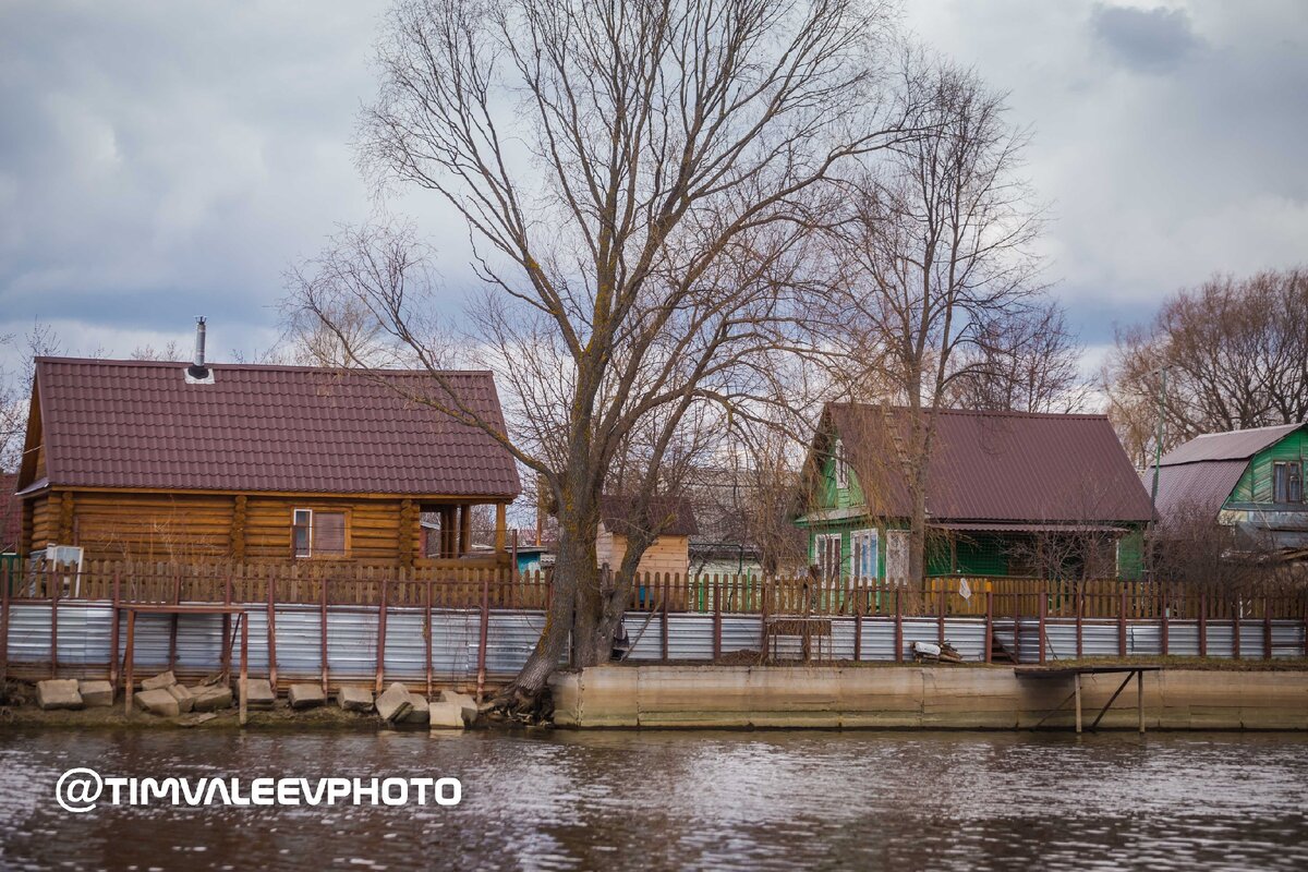 Рукав Казанки в пос. Большие Дербышки