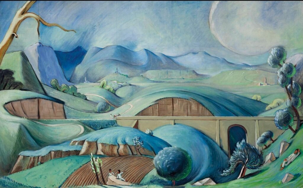 Jean Charlot (1898-1979) «Landscape», 1930
На торгах в Нью-Йорке 20-21 ноября 2015 года картина была продана за $56,250
© DACS 2020