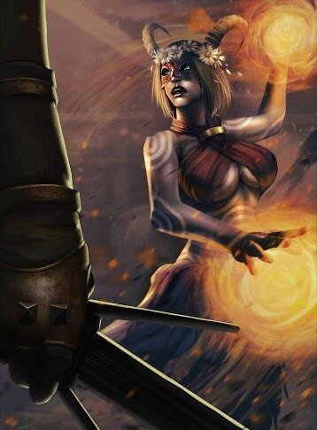 Они могут управлять огнем, горячие штучки. изображение взято из свободных источников