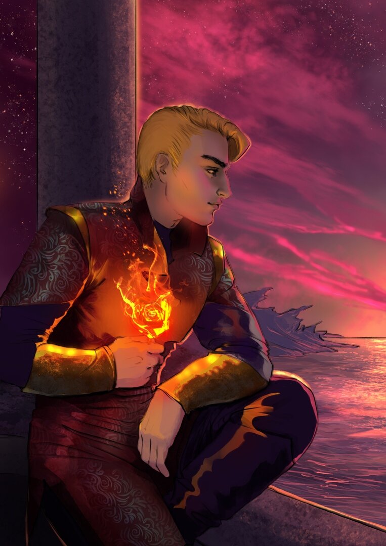 Джаред. Иллюстрация Ирины Василенко