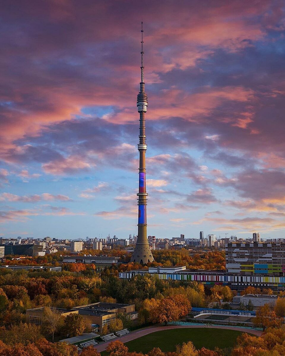 Московская останкинская телебашня картинки