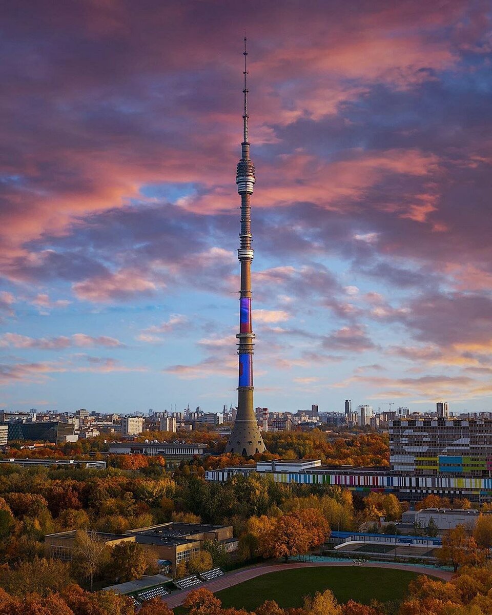 телевизионная башня москвы