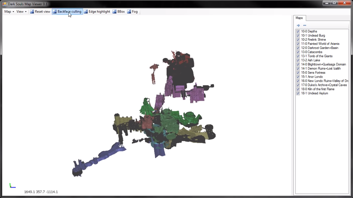 Dark Souls 3D Map Viewer! 