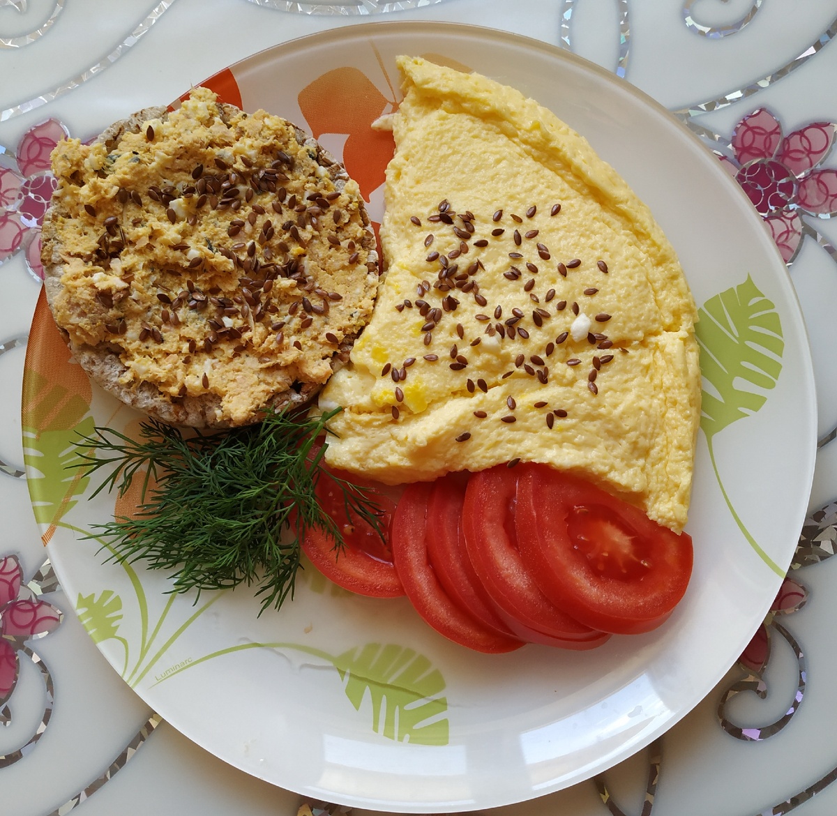 Полезный углеводно-белково-жировой завтрак