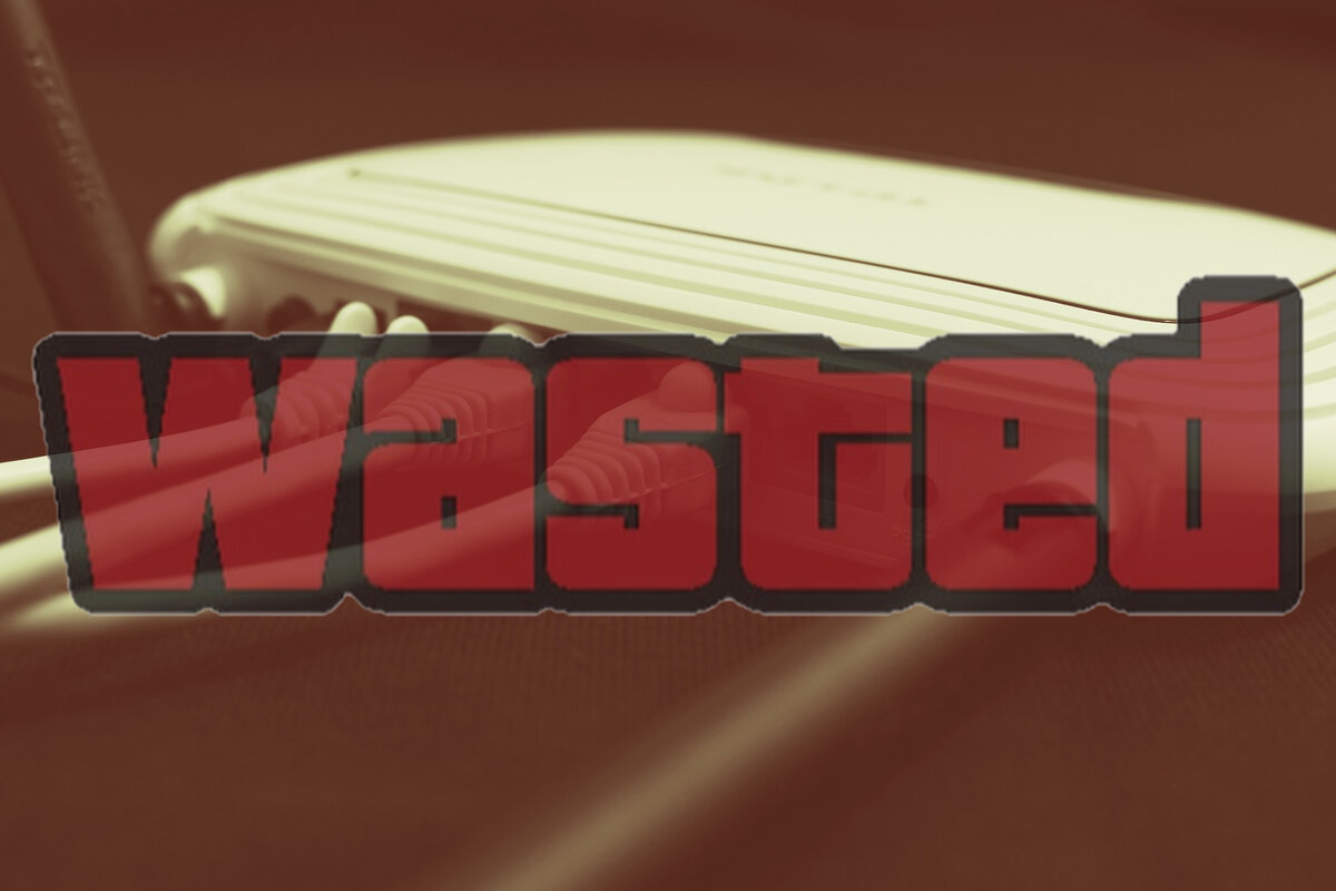 wasted (перевод: потрачено) - мем из одной игры