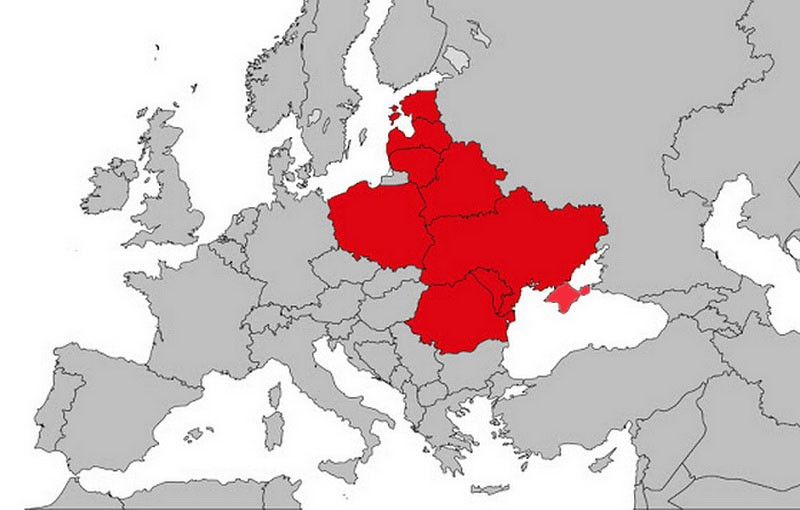 Российская конфедерация карта