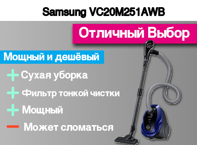 Samsung VC20M251AWB