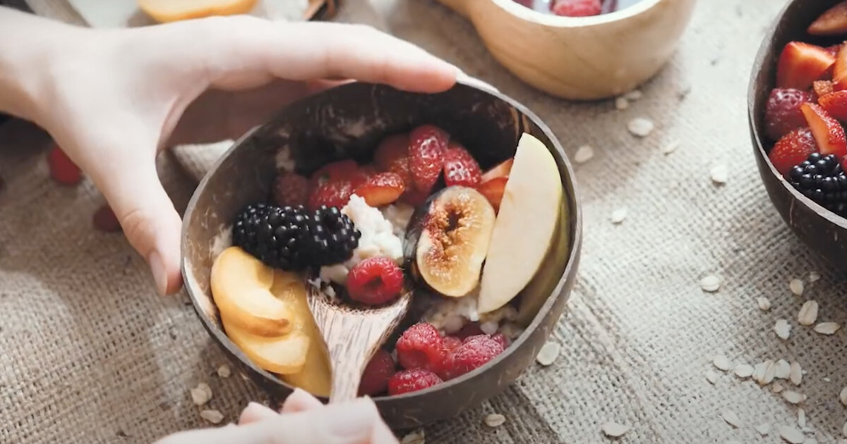 Тарелки из кокоса c АлиЭкспресс