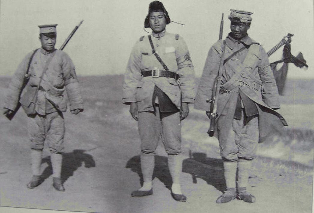 Китайские солдаты