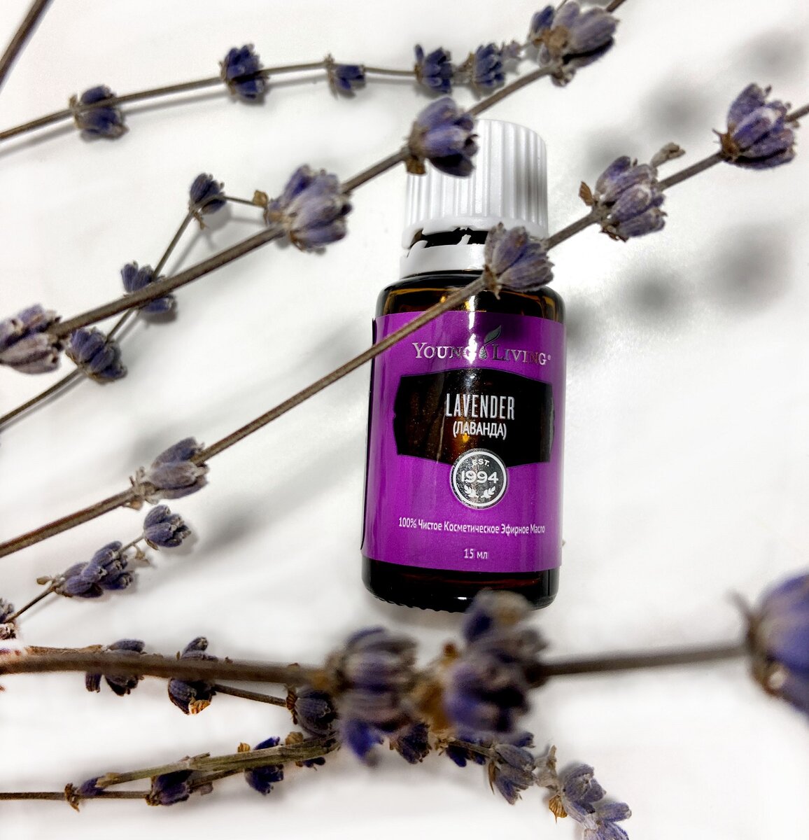 100% чистое эфирное масло Lavender (лаванды) от Young Living.