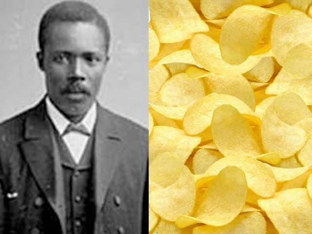 Картофельные чипсы в каком году придумали. Джордж Крам изобретатель чипсов. Уильям Тэппенден чипсы. Шеф-повар Джордж Крам. Корнелиус Вандербильт чипсы.