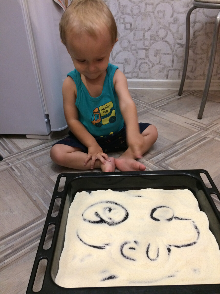 Рисование на манке