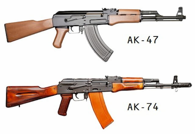 Ak40 ru слово. Автомат Калашникова АК-47 И АК-74. AK 74 И АК 47. AK 47 AK 74. АК 47 vs ak74.