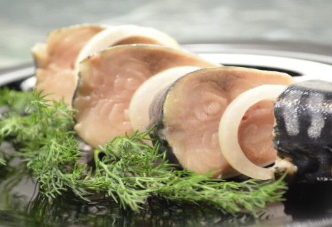 Скумбрия слабого посола