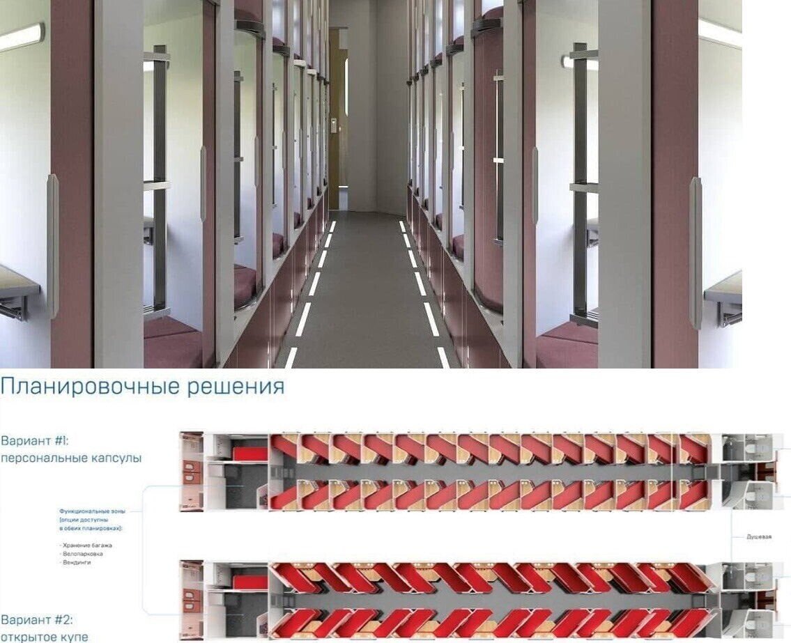 Несколько вариантов компоновки