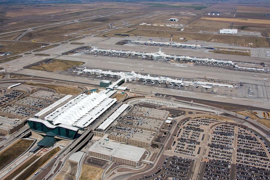 Аэропорт Denver International.  Фото из открытых источников