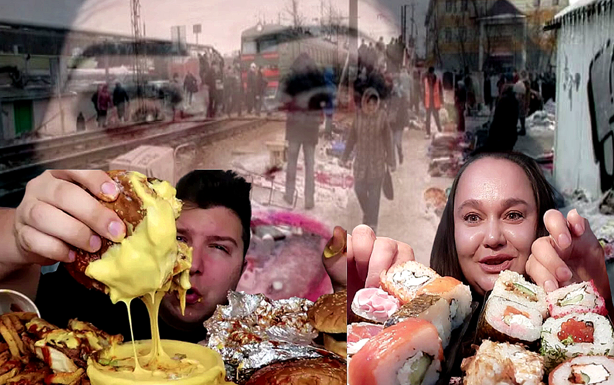 Еда стала средства развлечения, а не насыщения 