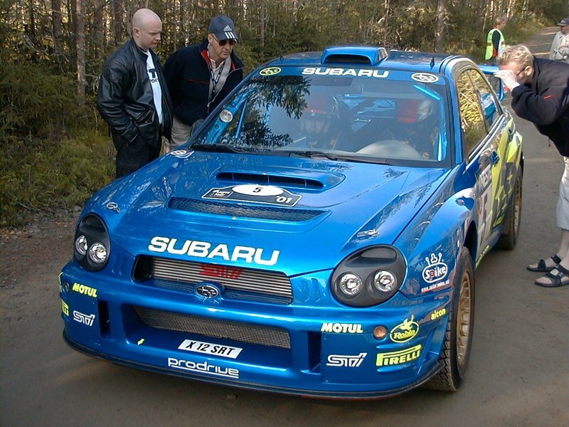 Раллийная Субару 2001