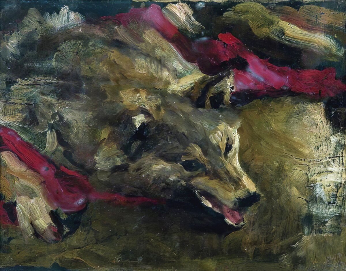 Валентин Серов 1865-1911. Волчья шкура