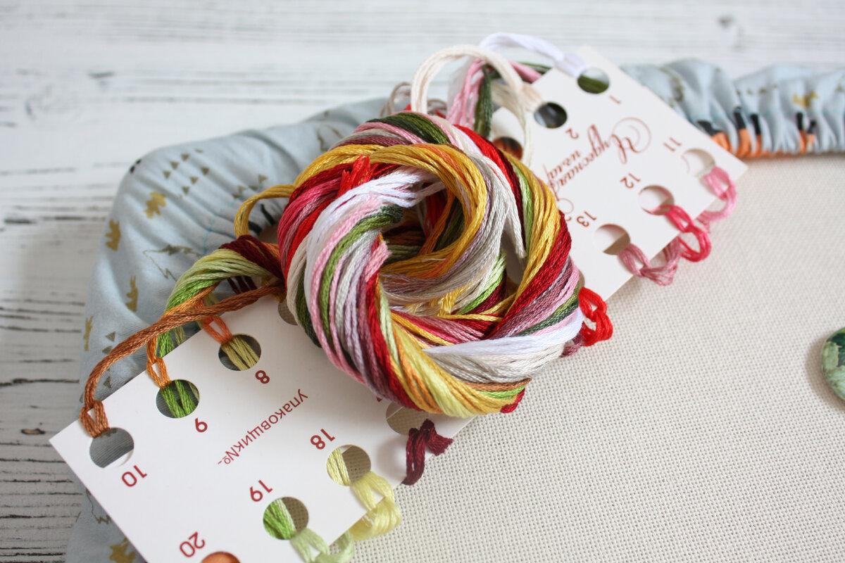 цвета мулине невероятно нежные и вкусные