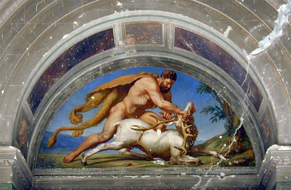 Керинейская лань подвиг геракла. Керинейская лань (четвертый подвиг геракла). 4 подвиг геракла эриманфский вепрь. 4 подвиг геракла. Керинейская лань подвиг геракла.