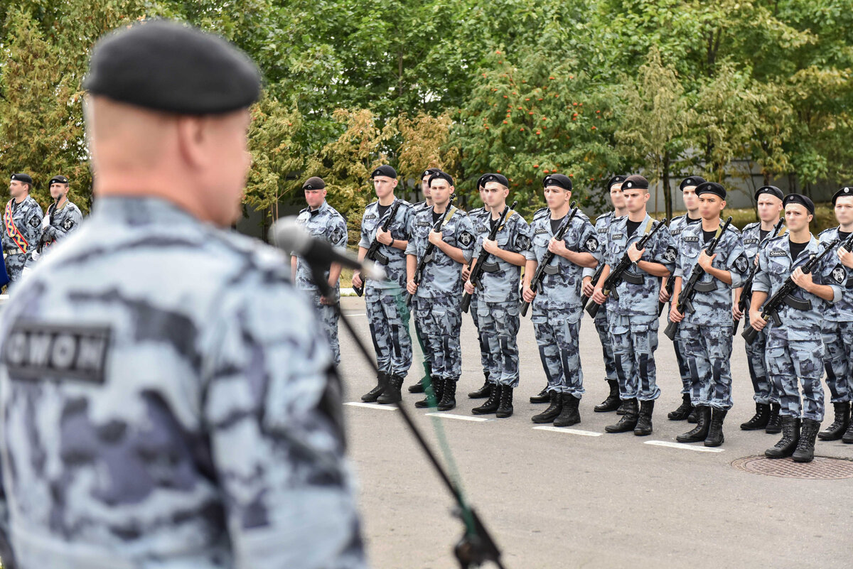 спецназ в москве