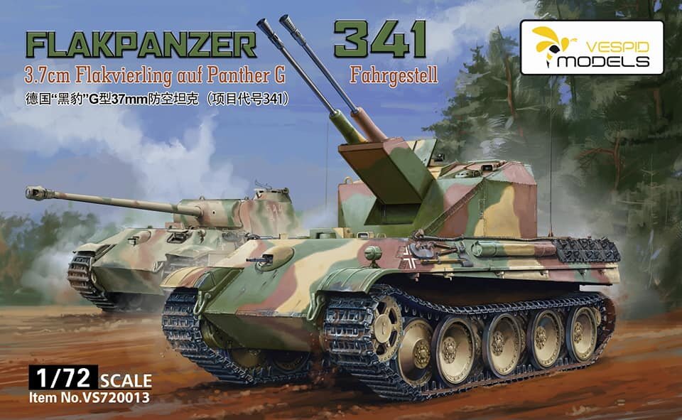 Бокс-арт набора Flakpanzer 341