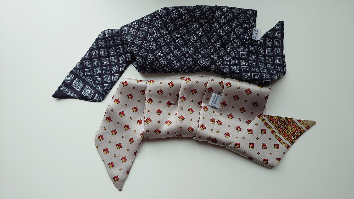 Шарфы-ленты от павловопосадских платков. Фото автора