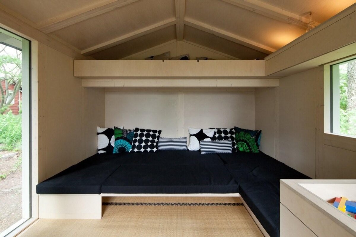 Современная бытовка - вариант интерьера