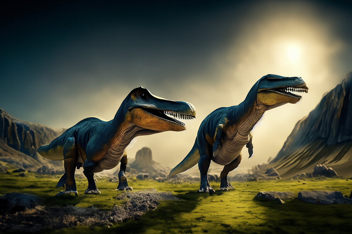 В то время как на самом деле мы не можем вернуться во времена динозавров, технические возможности и мастерство фотографов позволяют нам создавать реалистичные снимки этих потрясающих существ.