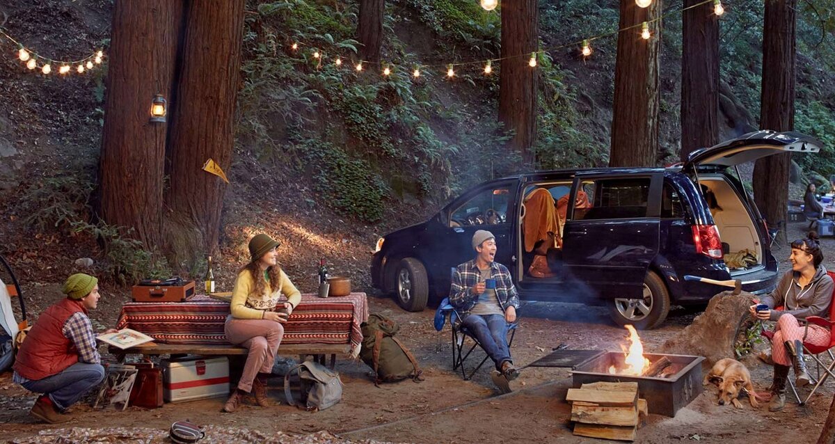 Camping together