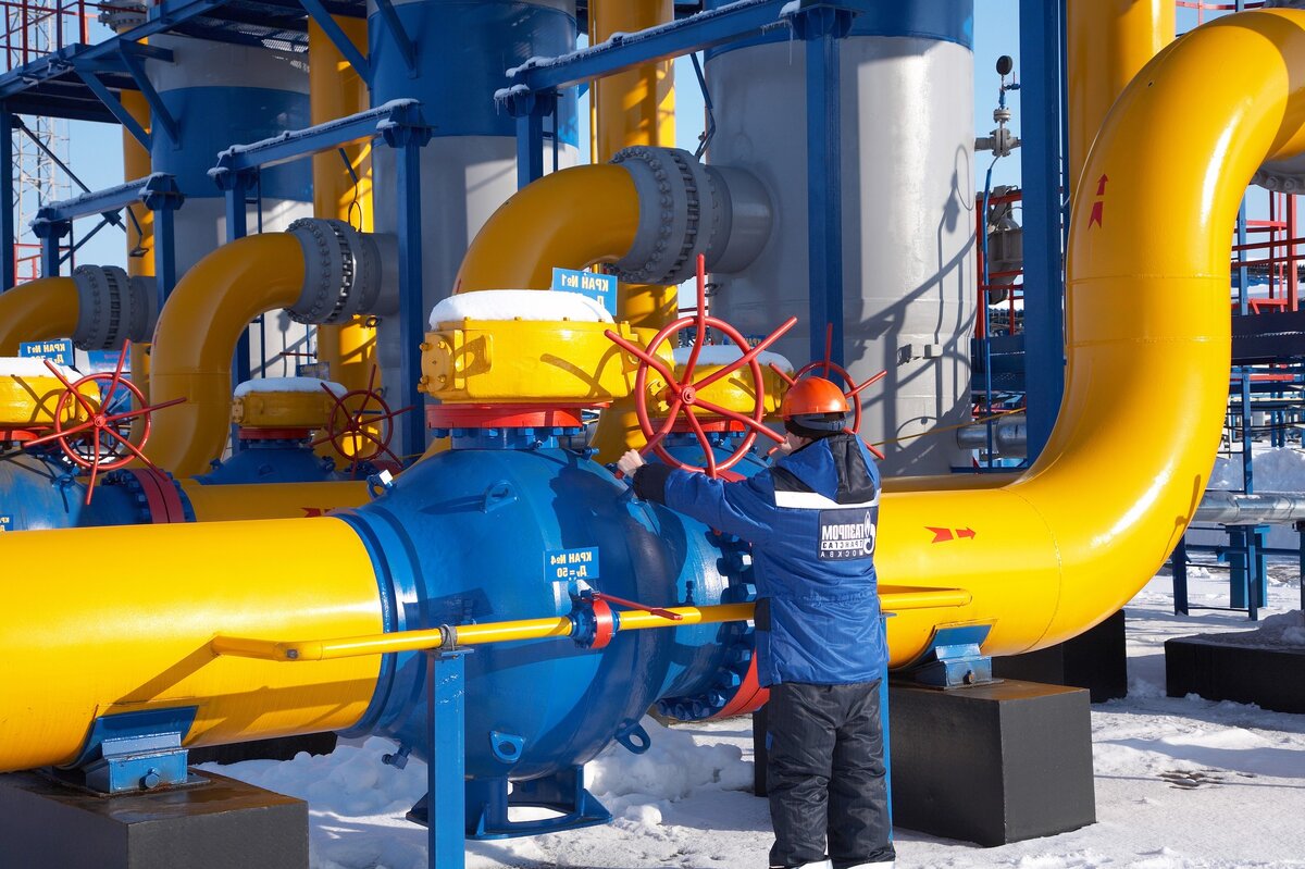 газопровод, газ 