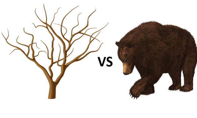 bare / bear Коллаж авторский