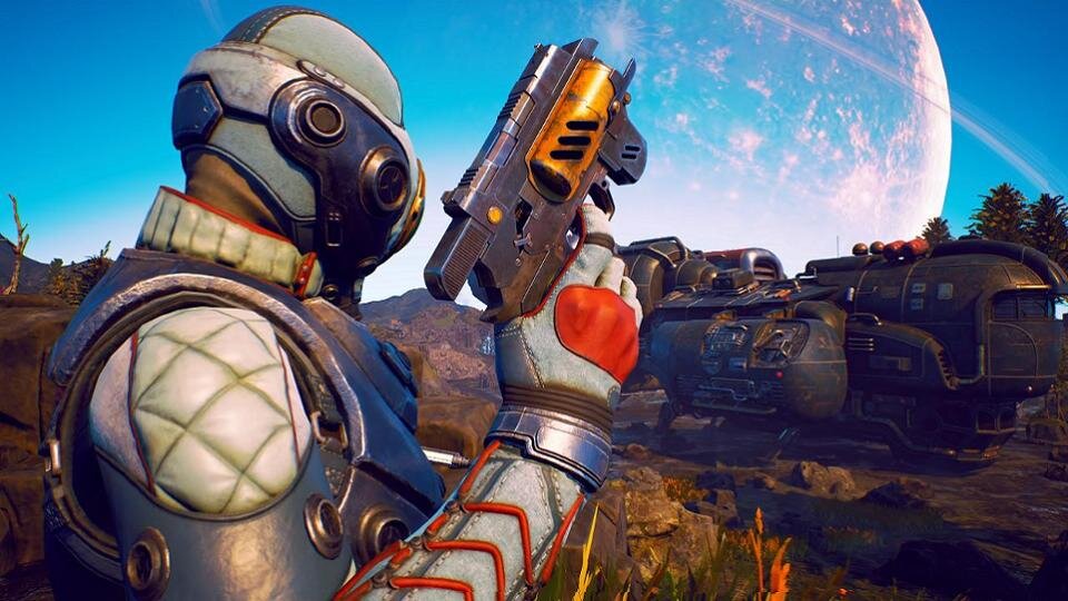 The Outer Worlds игрок