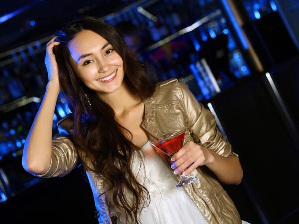 Обычная студентка, которая пришла за компанию.