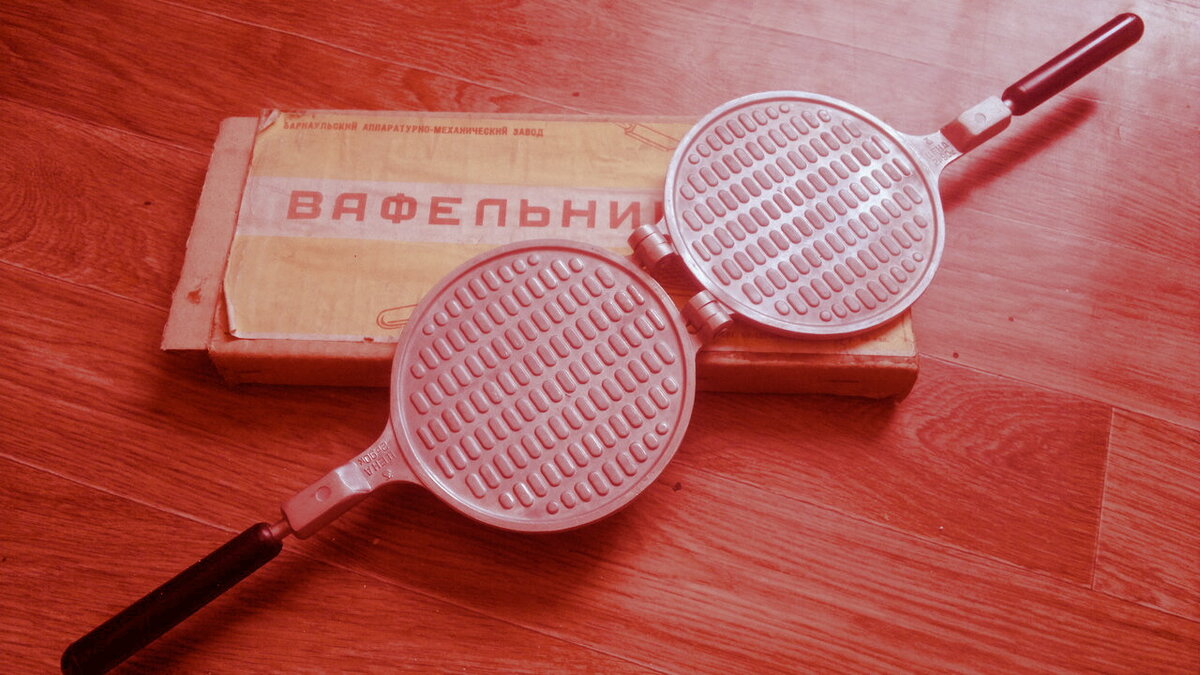 Один из видов вафельниц