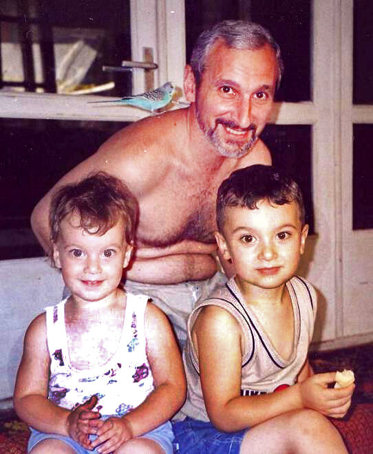 Полное фото с моим Данечкой и Катенькой