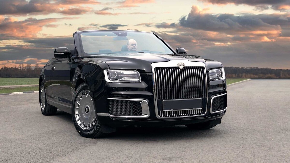 Парадный кабриолет Aurus. Источник:  https://cdn.motor1.com/images/mgl/Kk7YQ/s1/aurus-convertible.jpg 