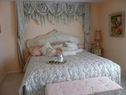 Спальня с драпировкой