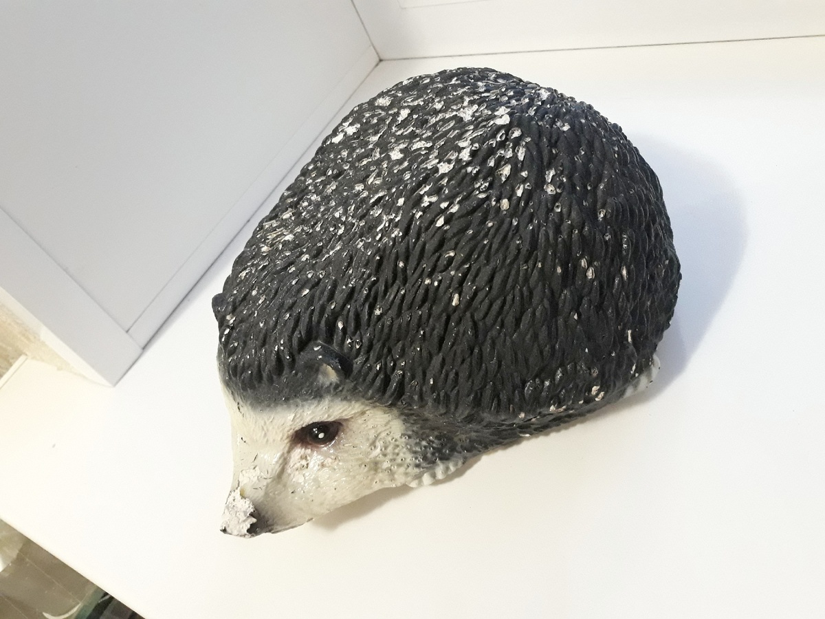 Верх облупился сам, либо кошки же когтями по нему скребли....