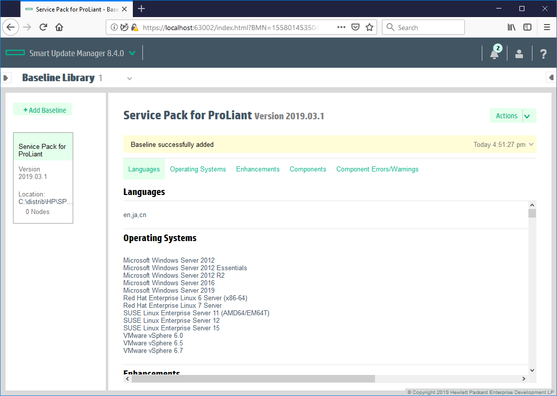 HPE SPP ISO customizing — добавляем прошивки в образ SPP | Лаборатория  сисадмина | Дзен