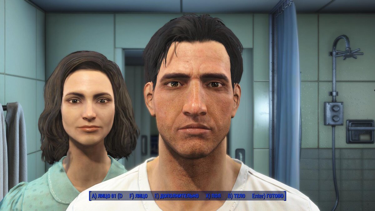 На выбор главный герой мужского пола, бывший солдат армии США.