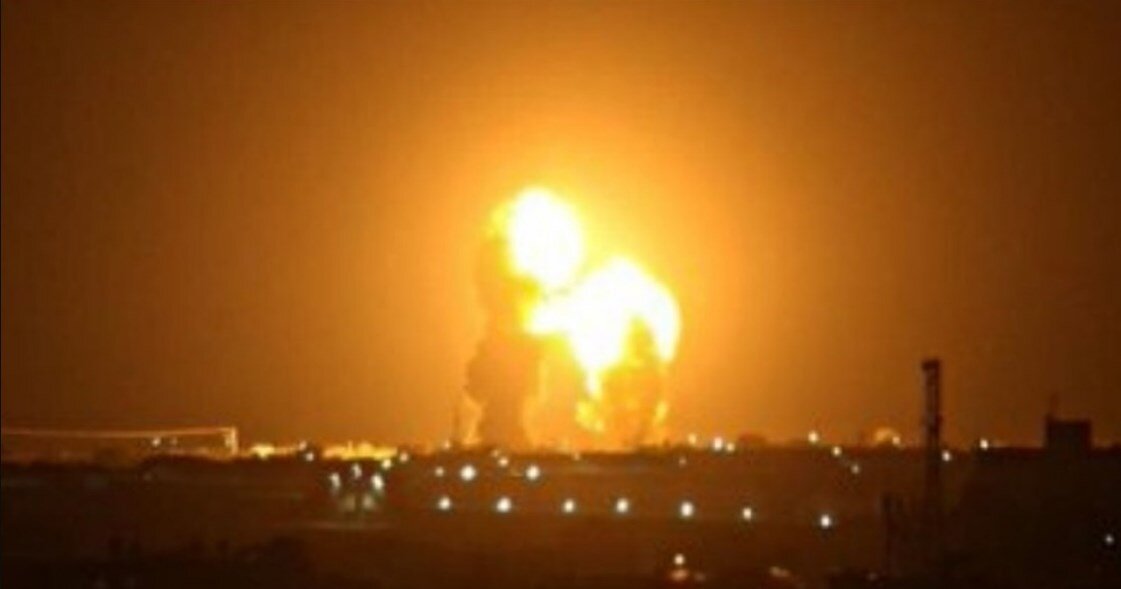 Ракетный удар Ирана по базе США