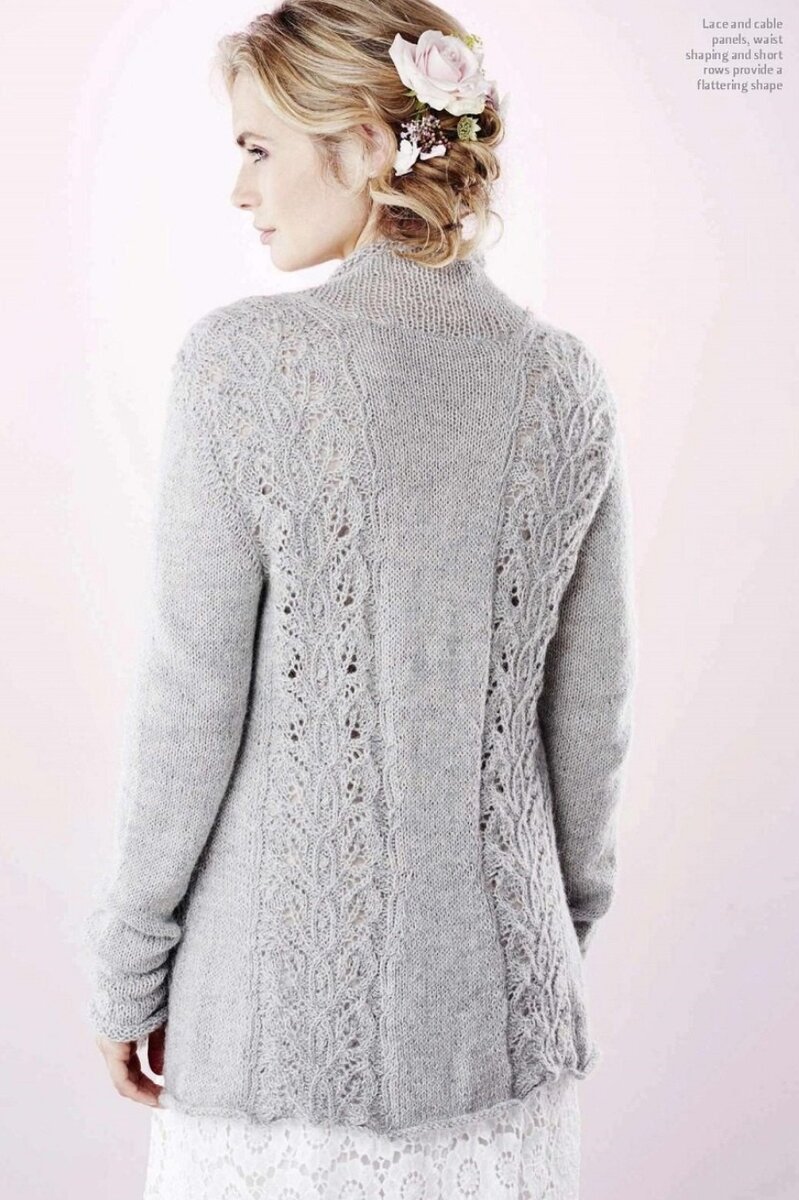 Модель из журнала the knitter.