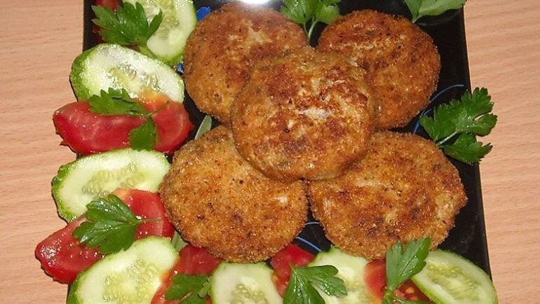 Рыбные котлеты от Высоцкой