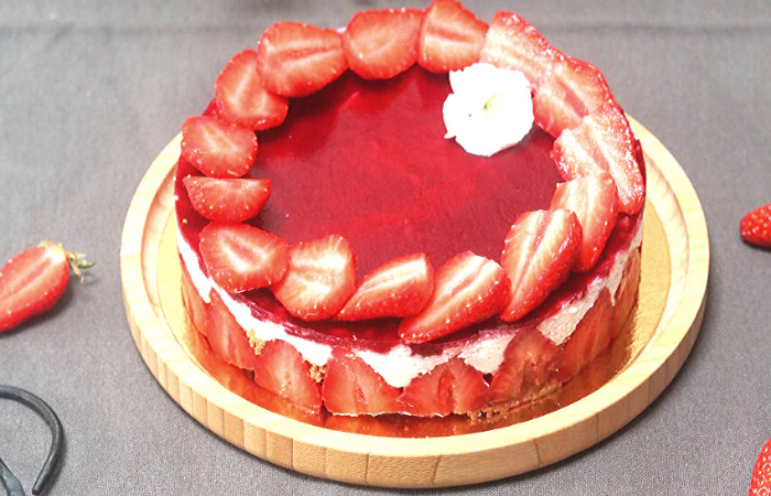 как сделать чизкейк с клубникой: рецепт чизкейка на Валентинов день