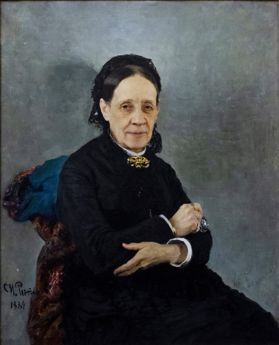 Портрет Н.В. Стасовой кисти И.Е. Репина