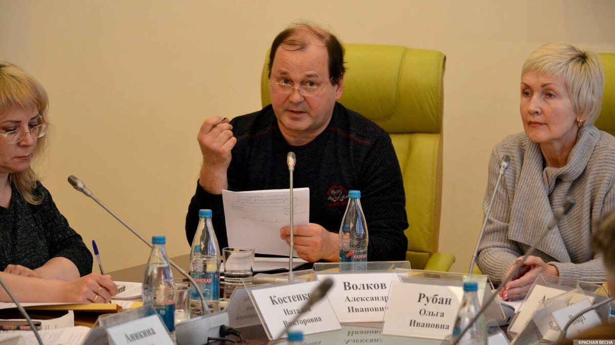 Александр Волков, участник работы круглого стола Общественной палаты, Новосибирск / Артем Лапухин © ИА Красная Весна